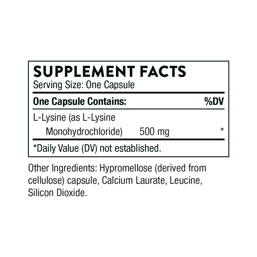 Lysine ingredient highlight