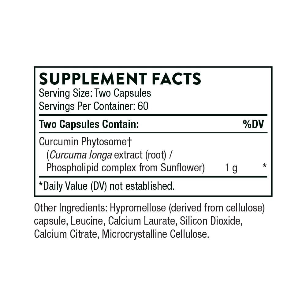 Curcumin Phytosome ingredient highlight
