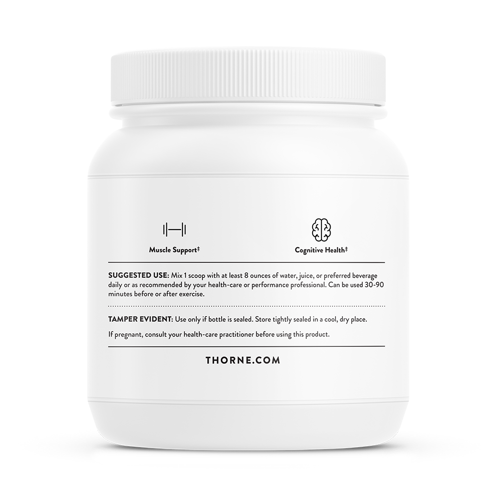 Thorne Creatine powder scoop