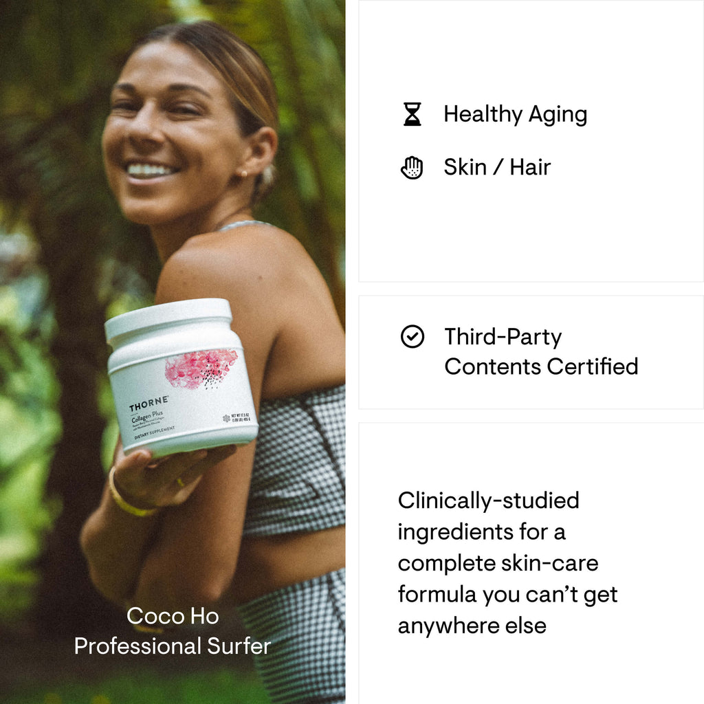 Collagen Plus supplement facts label